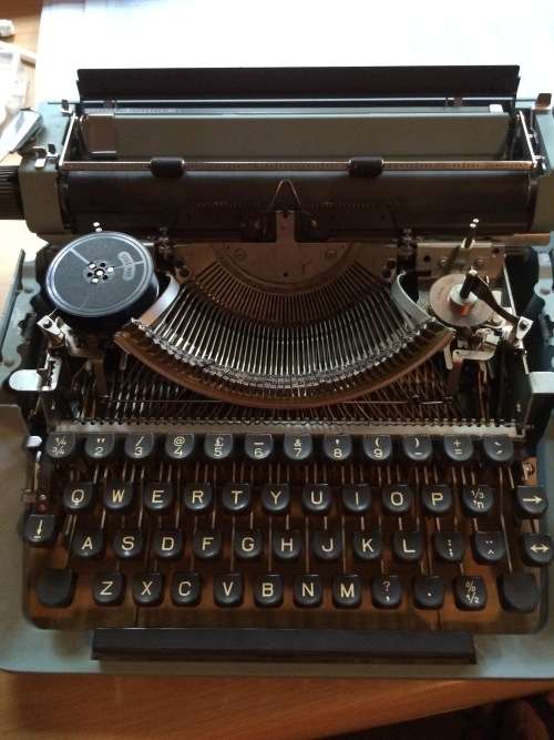 Facit Portable typewriter with case